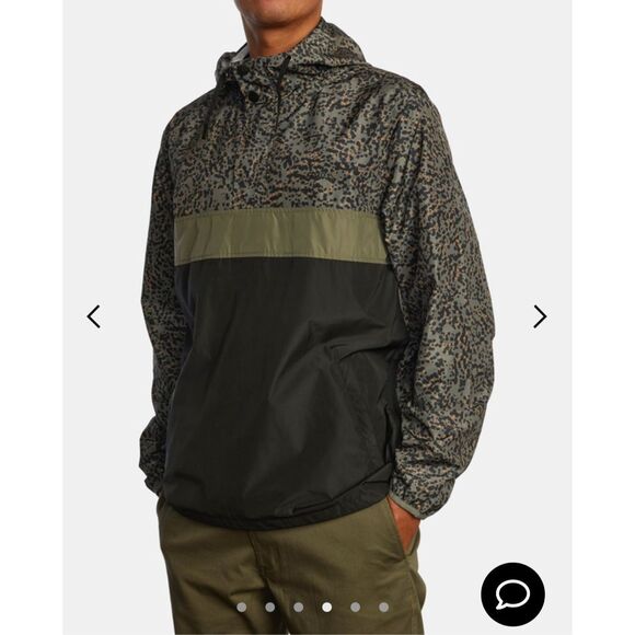 RVCA Men’s Packable Anorak Jacket - Picture 2 of 11